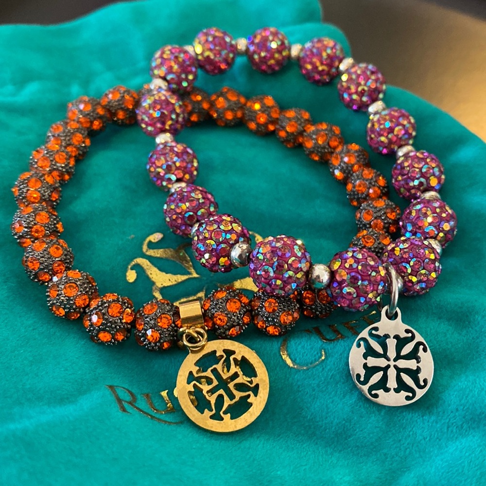 Rustic Cuff beaded set